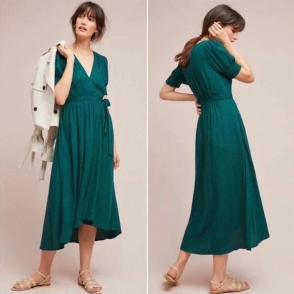Anthropologie Maeve Breanna Wrap Dress size 00P